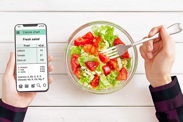 App tính calo trong thức ăn