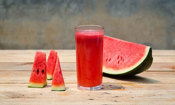 Lượng calo trong nước ép dưa hấu không cố định