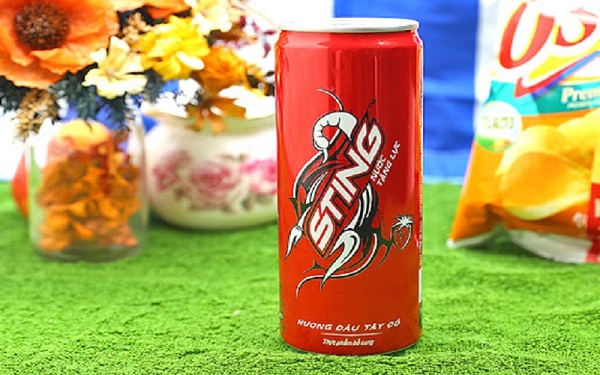 1 chai Sting 300ml chứa 242 calo