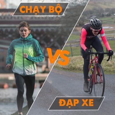 Lựa chọn đạp xe và chạy bộ cái nào tốt hơn